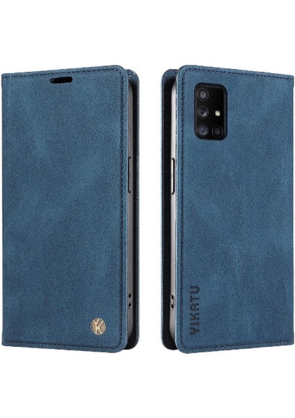 Samsung Galaxy A71 5g Premium Pu Deri Basit Cüzdan Kılıf Kart Yuvaları Destek Ayağı Manyetik Kapatma Darbeye Dayanıklı Kapak (Yurt Dışından) modelleri