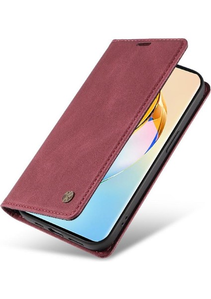 Honor X9B Premium Pu Deri Basit Cüzdan Kılıf Kart Yuvaları Destek Ayağı Manyetik Kapatma Darbeye Dayanıklı Kapak (Yurt Dışından) fırsatları
