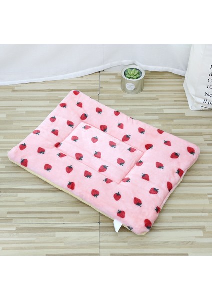 Kalınlaştırılmış Peluş Mat Kedi Kumu Kedi Uyku Matı Köpek Kulübesi Pamuklu Pedler Sıcak Yuva Pedleri (Yurt Dışından)