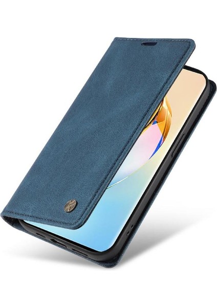 Honor X9B Premium Pu Deri Basit Cüzdan Kılıf Kart Yuvaları Destek Ayağı Manyetik Kapatma Darbeye Dayanıklı Kapak (Yurt Dışından) fırsatları