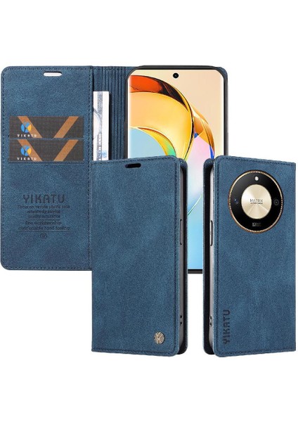 Honor X9B Premium Pu Deri Basit Cüzdan Kılıf Kart Yuvaları Destek Ayağı Manyetik Kapatma Darbeye Dayanıklı Kapak (Yurt Dışından) indirimleri