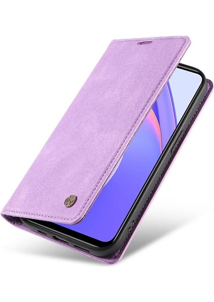 Xiaomi Redmi Note 9 4g Premium Pu Deri Basit Cüzdan Kılıf Kart Yuvaları Destek Ayağı Manyetik Kapatma Darbeye Dayanıklı Kapak (Yurt Dışından)