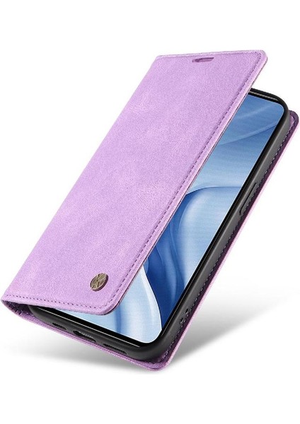 Xiaomi 11 Lite Premium Pu Deri Basit Cüzdan Kılıf Kart Yuvaları Destek Ayağı Manyetik Kapatma Darbeye Dayanıklı Kapak (Yurt Dışından) fırsatları