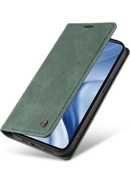 Xiaomi 11 Lite Premium Pu Deri Basit Cüzdan Kılıf Kart Yuvaları Destek Ayağı Manyetik Kapatma Darbeye Dayanıklı Kapak (Yurt Dışından) fırsatları