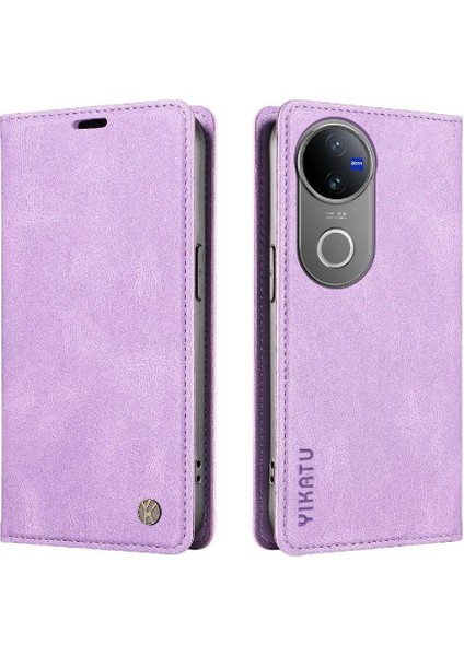 Vıvo V50 5g Premium Pu Deri Basit Cüzdan Kılıf Kart Yuvaları Destek Ayağı Manyetik Kapatma Darbeye Dayanıklı Kapak (Yurt Dışından) modelleri