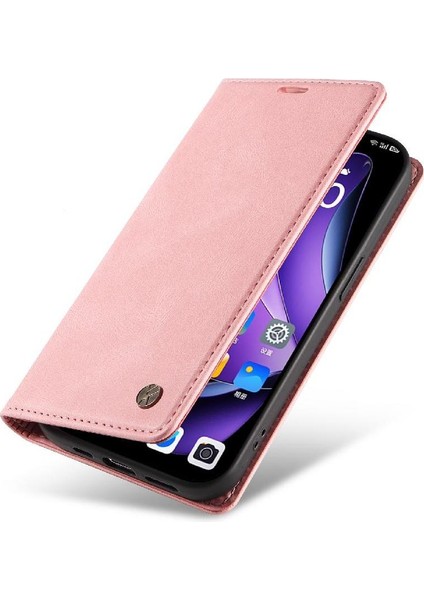 Oppo Reno 13 5g Premium Pu Deri Basit Cüzdan Kılıf Kart Yuvaları Destek Ayağı Manyetik Kapatma Darbeye Dayanıklı Kapak (Yurt Dışından) fırsatları