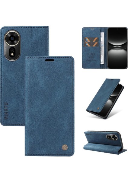 Huawei Nova 12 Se 5g Premium Pu Deri Basit Cüzdan Kılıf Kart Yuvaları Destek Ayağı Manyetik Kapatma Darbeye Dayanıklı Kapak (Yurt Dışından)