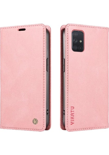 Samsung Galaxy A71 4g Premium Pu Deri Basit Cüzdan Kılıf Kart Yuvaları Destek Ayağı Manyetik Kapatma Darbeye Dayanıklı Kapak (Yurt Dışından) modelleri