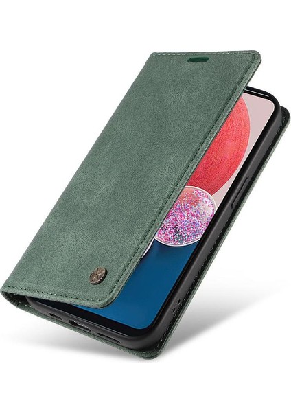 Samsung Galaxy A53 5g Premium Pu Deri Basit Cüzdan Kılıf Kart Yuvaları Destek Ayağı Manyetik Kapatma Darbeye Dayanıklı Kapak (Yurt Dışından) fırsatları
