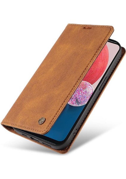 Samsung Galaxy A32 5g Premium Pu Deri Basit Cüzdan Kılıf Kart Yuvaları Destek Ayağı Manyetik Kapatma Darbeye Dayanıklı Kapak (Yurt Dışından) modelleri