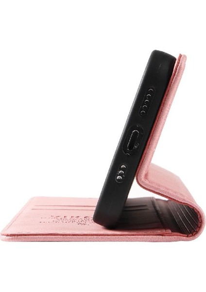 Honor X9B Premium Pu Deri Basit Cüzdan Kılıf Kart Yuvaları Destek Ayağı Manyetik Kapatma Darbeye Dayanıklı Kapak (Yurt Dışından)