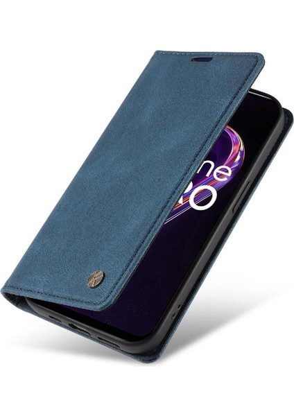 Oneplus Nord Ce2 Lite Premium Pu Deri Basit Cüzdan Kılıf Kart Yuvaları Destek Ayağı Manyetik Kapatma Darbeye Dayanıklı Kapak (Yurt Dışından)
