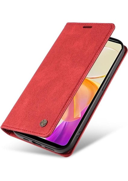 Xiaomi Poco F5 5g Premium Pu Deri Basit Cüzdan Kılıf Kart Yuvaları Destek Ayağı Manyetik Kapatma Darbeye Dayanıklı Kapak (Yurt Dışından) fırsatları