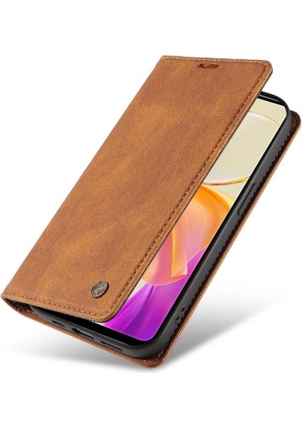 Xiaomi Poco F5 5g Premium Pu Deri Basit Cüzdan Kılıf Kart Yuvaları Destek Ayağı Manyetik Kapatma Darbeye Dayanıklı Kapak (Yurt Dışından) modelleri