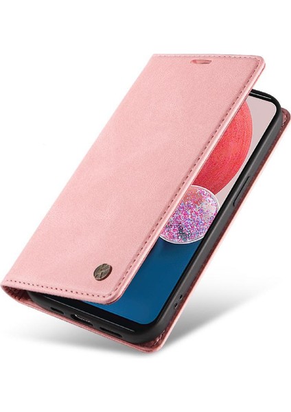 Samsung Galaxy A53 5g Premium Pu Deri Basit Cüzdan Kılıf Kart Yuvaları Destek Ayağı Manyetik Kapatma Darbeye Dayanıklı Kapak (Yurt Dışından) fırsatları