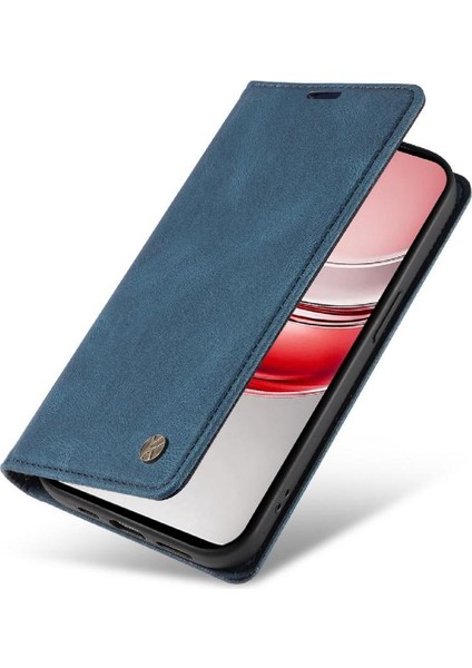 Realme C75 4g Premium Pu Deri Basit Cüzdan Kılıf Kart Yuvaları Destek Ayağı Manyetik Kapatma Darbeye Dayanıklı Kapak (Yurt Dışından) fırsatları