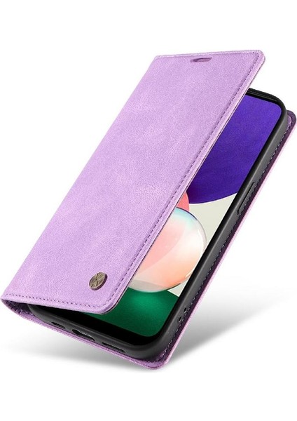 Samsung Galaxy A22 5g Premium Pu Deri Basit Cüzdan Kılıf Kart Yuvaları Destek Ayağı Manyetik Kapatma Darbeye Dayanıklı Kapak (Yurt Dışından) modelleri