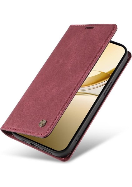 Vıvo V50 5g Premium Pu Deri Basit Cüzdan Kılıf Kart Yuvaları Destek Ayağı Manyetik Kapatma Darbeye Dayanıklı Kapak (Yurt Dışından) modelleri