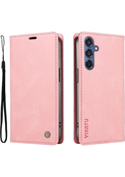 Samsung Galaxy M35 Premium Pu Deri Basit Cüzdan Kılıf Kart Yuvaları Destek Ayağı Manyetik Kapatma Darbeye Dayanıklı Kapak (Yurt Dışından) modelleri