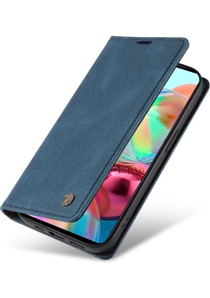 Samsung Galaxy A71 4g Premium Pu Deri Basit Cüzdan Kılıf Kart Yuvaları Destek Ayağı Manyetik Kapatma Darbeye Dayanıklı Kapak (Yurt Dışından) modelleri
