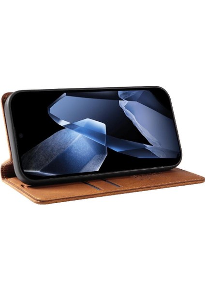 Oneplus 13 Premium Pu Deri Basit Cüzdan Kılıf Kart Yuvaları Destek Ayağı Manyetik Kapatma Darbeye Dayanıklı Kapak (Yurt Dışından)