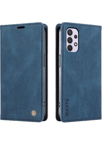 Samsung Galaxy A32 4g Premium Pu Deri Basit Cüzdan Kılıf Kart Yuvaları Destek Ayağı Manyetik Kapatma Darbeye Dayanıklı Kapak (Yurt Dışından) modelleri