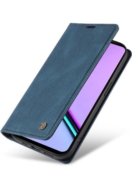 Realme C67 4g Premium Pu Deri Basit Cüzdan Kılıf Kart Yuvaları Destek Ayağı Manyetik Kapatma Darbeye Dayanıklı Kapak (Yurt Dışından) indirimleri