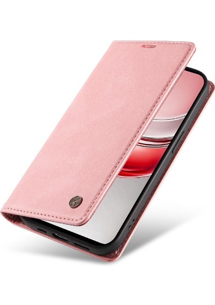 Realme C75 4g Premium Pu Deri Basit Cüzdan Kılıf Kart Yuvaları Destek Ayağı Manyetik Kapatma Darbeye Dayanıklı Kapak (Yurt Dışından) modelleri