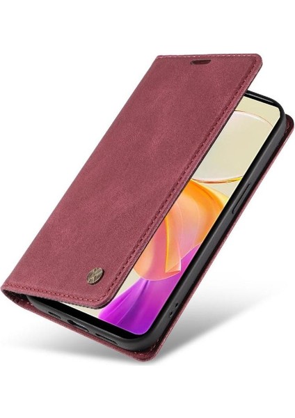 Xiaomi Poco F5 5g Premium Pu Deri Basit Cüzdan Kılıf Kart Yuvaları Destek Ayağı Manyetik Kapatma Darbeye Dayanıklı Kapak (Yurt Dışından) fırsatları