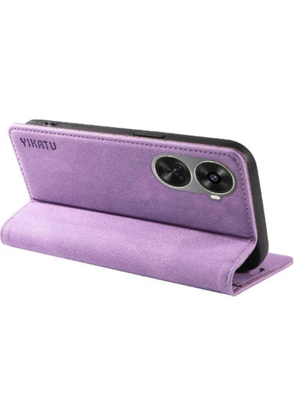 Huawei Nova 11 Se Premium Pu Deri Basit Cüzdan Kılıf Kart Yuvaları Destek Ayağı Manyetik Kapatma Darbeye Dayanıklı Kapak (Yurt Dışından) fırsatları