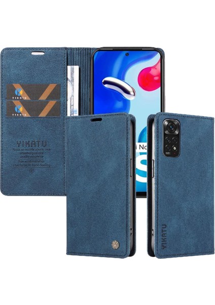 Xiaomi Redmi Note 11S 4g Premium Pu Deri Basit Cüzdan Kılıf Kart Yuvaları Destek Ayağı Manyetik Kapatma Darbeye Dayanıklı Kapak (Yurt Dışından) indirimleri
