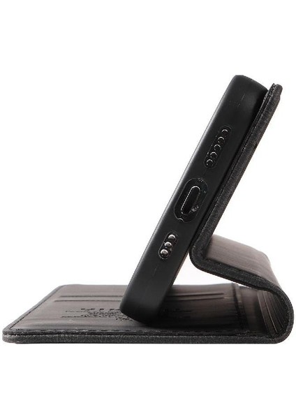 Xiaomi 12T Premium Pu Deri Basit Cüzdan Kılıf Kart Yuvaları Destek Ayağı Manyetik Kapatma Darbeye Dayanıklı Kapak (Yurt Dışından) fiyatları