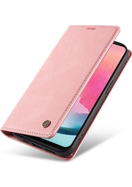 Samsung Galaxy A24 4g Premium Pu Deri Basit Cüzdan Kılıf Kart Yuvaları Destek Ayağı Manyetik Kapatma Darbeye Dayanıklı Kapak (Yurt Dışından) modelleri
