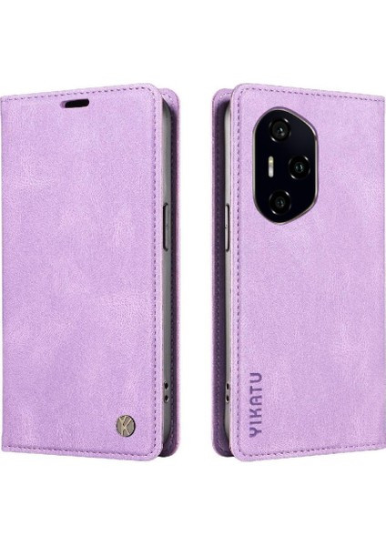 Honor 300 Pro 5g Premium Pu Deri Basit Cüzdan Kılıf Kart Yuvaları Destek Ayağı Manyetik Kapatma Darbeye Dayanıklı Kapak (Yurt Dışından)