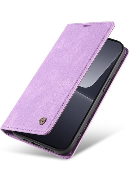 Xiaomi 13 Premium Pu Deri Basit Cüzdan Kılıf Kart Yuvaları Destek Ayağı Manyetik Kapatma Darbeye Dayanıklı Kapak (Yurt Dışından) fırsatları