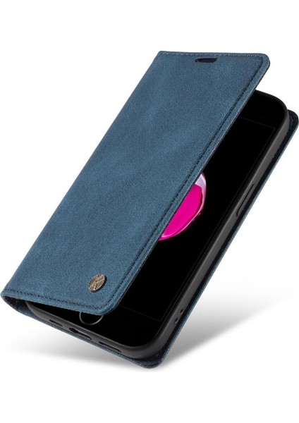 iPhone 8 Plus Premium Pu Deri Basit Cüzdan Kılıf Kart Yuvaları Destek Ayağı Manyetik Kapatma Darbeye Dayanıklı Kapak (Yurt Dışından) modelleri