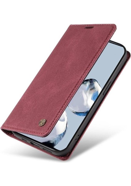 Xiaomi 12T Pro Premium Pu Deri Basit Cüzdan Kılıf Kart Yuvaları Destek Ayağı Manyetik Kapatma Darbeye Dayanıklı Kapak (Yurt Dışından) modelleri
