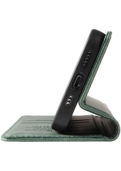 Google Pixel 6 Pro Premium Pu Deri Basit Cüzdan Kılıf Kart Yuvaları Destek Ayağı Manyetik Kapatma Darbeye Dayanıklı Kapak (Yurt Dışından)