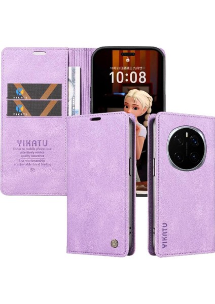 Honor Magic 7 Pro Premium Pu Deri Basit Cüzdan Kılıf Kart Yuvaları Destek Ayağı Manyetik Kapatma Darbeye Dayanıklı Kapak (Yurt Dışından) indirimleri