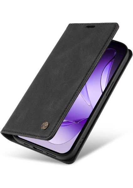 Oppo Reno 13 Pro 5g Premium Pu Deri Basit Cüzdan Kılıf Kart Yuvaları Destek Ayağı Manyetik Kapatma Darbeye Dayanıklı Kapak (Yurt Dışından) modelleri