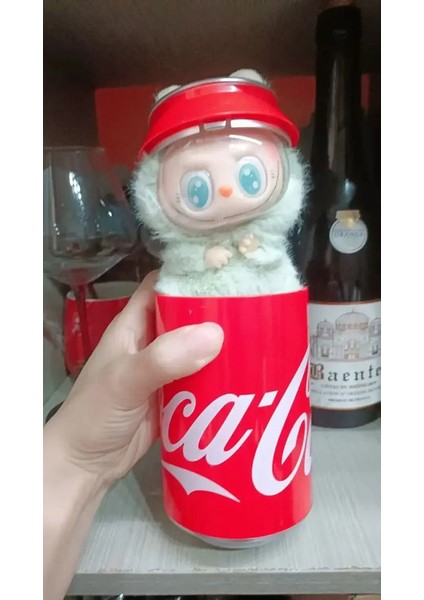 2025 3.0 Monster Coca-Cola Serisi Vinil Bebek Action Figür Anahtarlık Oyuncaklar Çocuk Tatil Sürpriz Hediyeler Renk: Açık Yeşil (Yurt Dışından)