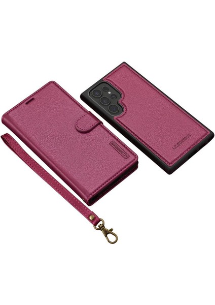 Samsung Galaxy S24 Için Flip Case Ultra Kickstand Pu Deri Cüzdan Kılıf 2 (Yurt Dışından) fırsatları