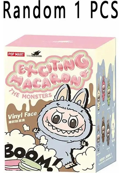 Canavarlar Şanslı Çanta Sıcak Oyuncak Kalp Atışı Macaron Emaye Yüzü Pvc Figür Bebek Kidscolor Için Kawaii Süsü Anahtarlık Hediyesi: Sıralanmamış Seçim 1 Pcs (Yurt Dışından)