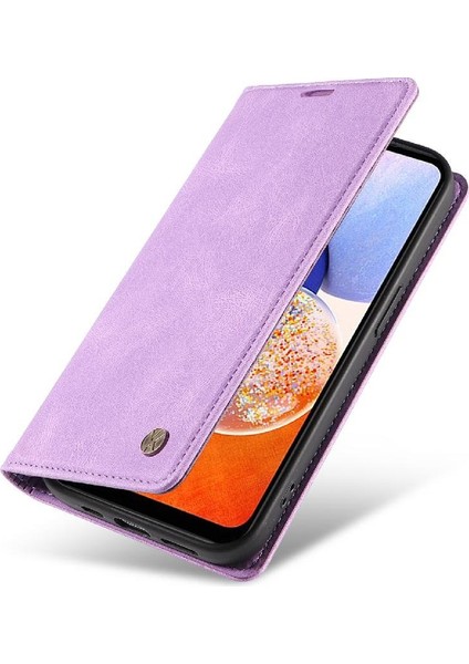 Samsung Galaxy A14 5g Premium Pu Deri Basit Cüzdan Kılıf Kart Yuvaları Destek Ayağı Manyetik Kapatma Darbeye Dayanıklı Kapak (Yurt Dışından) modelleri