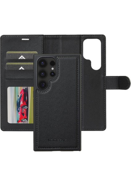Samsung Galaxy S24 Için Flip Case Ultra Kickstand Pu Deri Cüzdan Kılıf 2 (Yurt Dışından)