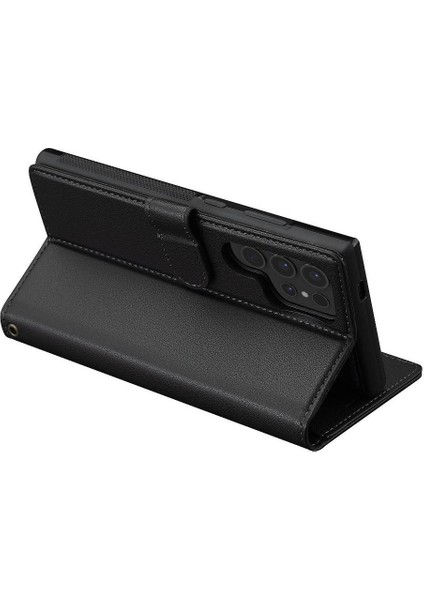 Samsung Galaxy S24 Için Flip Case Ultra Kickstand Pu Deri Cüzdan Kılıf 2 (Yurt Dışından) fiyatları