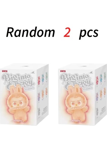 V3 Canavarlar Yüksek Enerji Önde Serisi Şanslı Çanta Vinil Peluş Bsg Kolye Oyuncakları Macaroon Vinil Peluş Bebek Sevimli Kız Hediyeler: 3d-Unordered SELECTION2PCS- (Yurt Dışından)