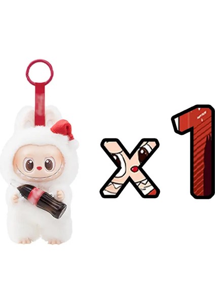 Yeni 3.0 Canavar Coca Cola Serisi Vinil Bebek Eylem Figürü Anahtarlık Oyuncakları Çocuk Yeni Yıl Sürpriz Hediyeler Renk: B 1 Pcs (Yurt Dışından)