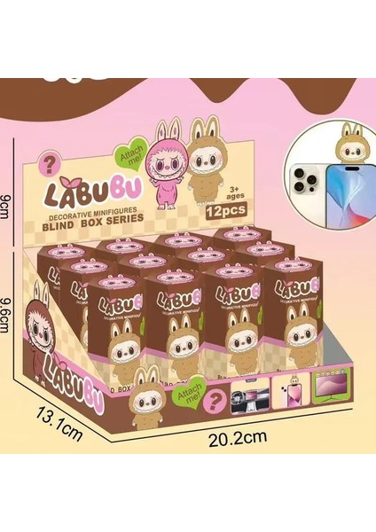 12PCS Çanta Sürpriz Çanta Sevimli Anime Figürleri Model Bebek Çocuk Doğum Günü Hediye Sürpriz Kutu Oyuncaklar Kawaii Dekorasyon: 12PCS Bütün Kutu/boyut: 12PCS Bütün Kutu (Yurt Dışından)