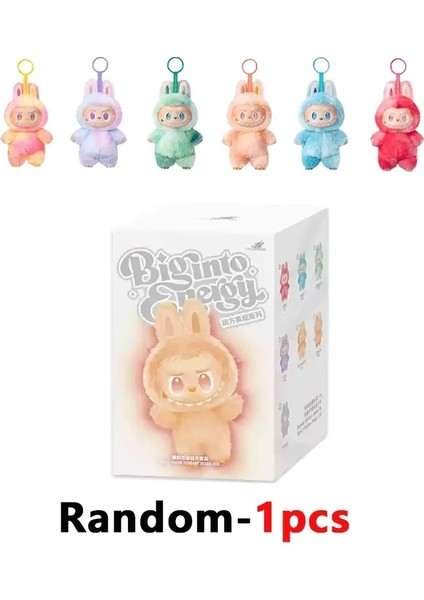 Kalp Atışı Macaron Emaye Canavarlar Yüz Şanslı Çanta Pvc Figürin Masa Süsü Kawaii Bebek Çocuk Doğum Günü Hediye Renk: Lu3-Unordered SELECTION1PCS (Yurt Dışından)